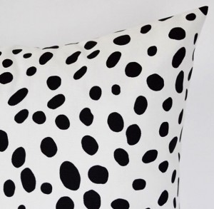 Dalmatian pillow covers/Blossom Pillow Co on Etsy